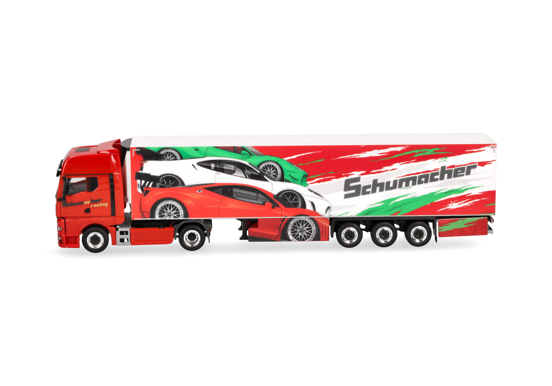 MAN TGX GX Kühlkoffer-Sattelzug "Schumacher"