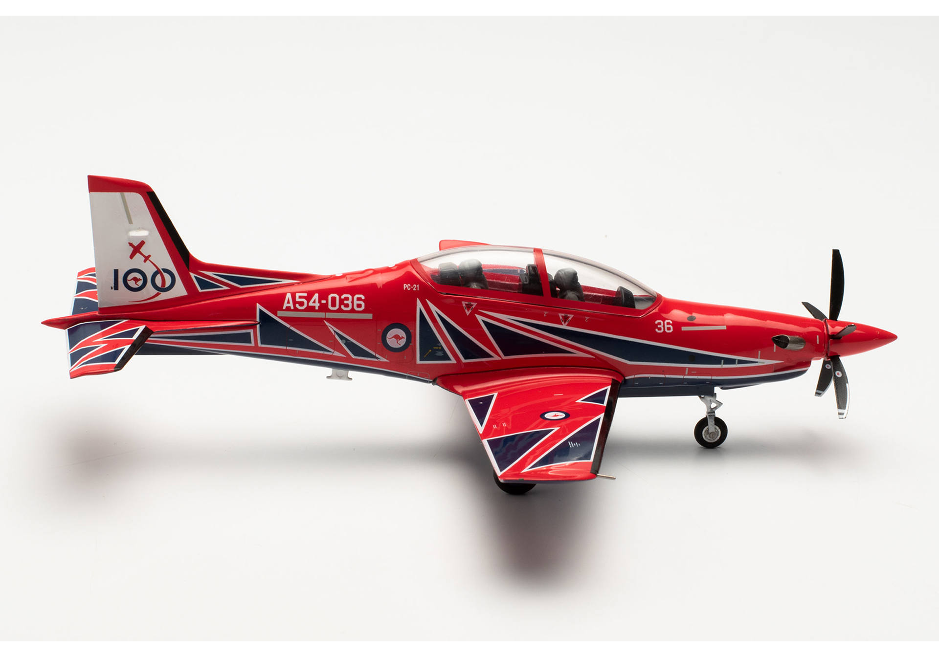 Royal Australian Air Force Pilatus PC-21 - Roulettes Aerobatic Team "RAAF 100" – A54-036