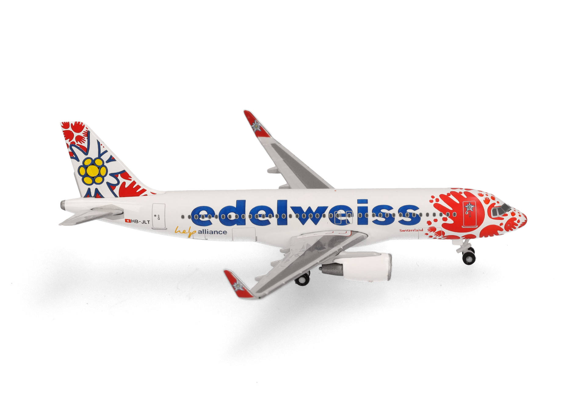 Edelweiss Air Airbus A320 “Help Alliance” – HB-JLT