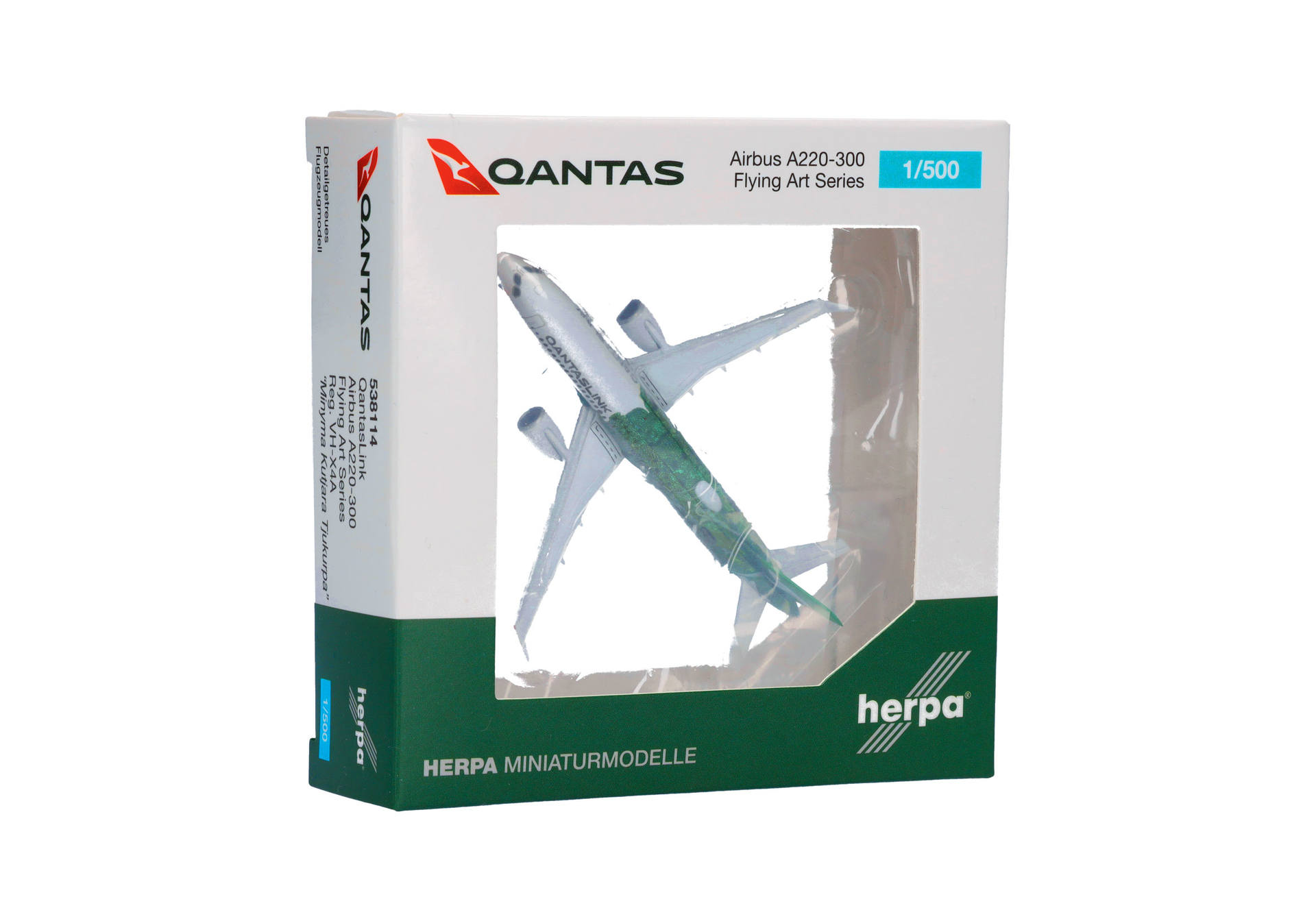 QantasLink Airbus A220-300 - Flying Art Series - VH-X4A "Minyma Kutjara Tjukurpa"