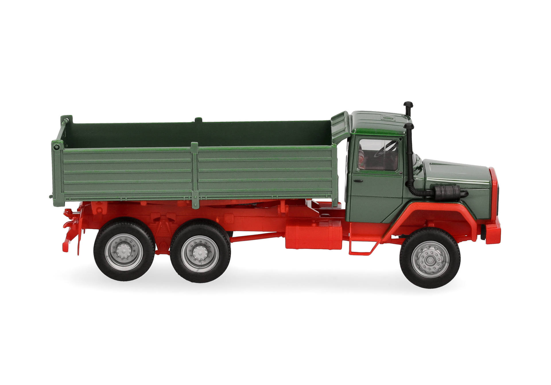 Iveco Hauber dump truck, green