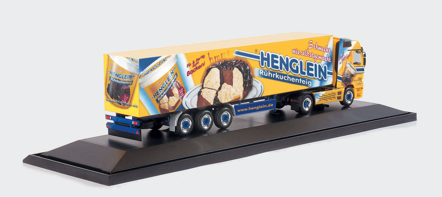Mercedes-Benz Actros LH refrigerated box semitrailer "Henglein"