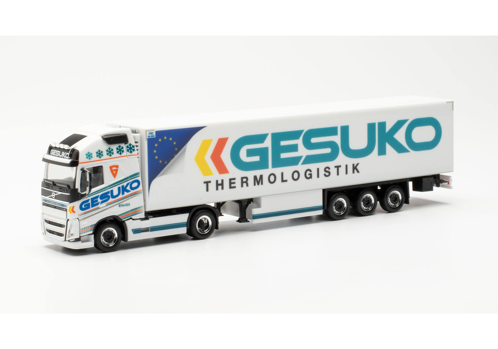 Volvo FH Gl. XL 2020 refrigerated box semitrailer “GESUKO”