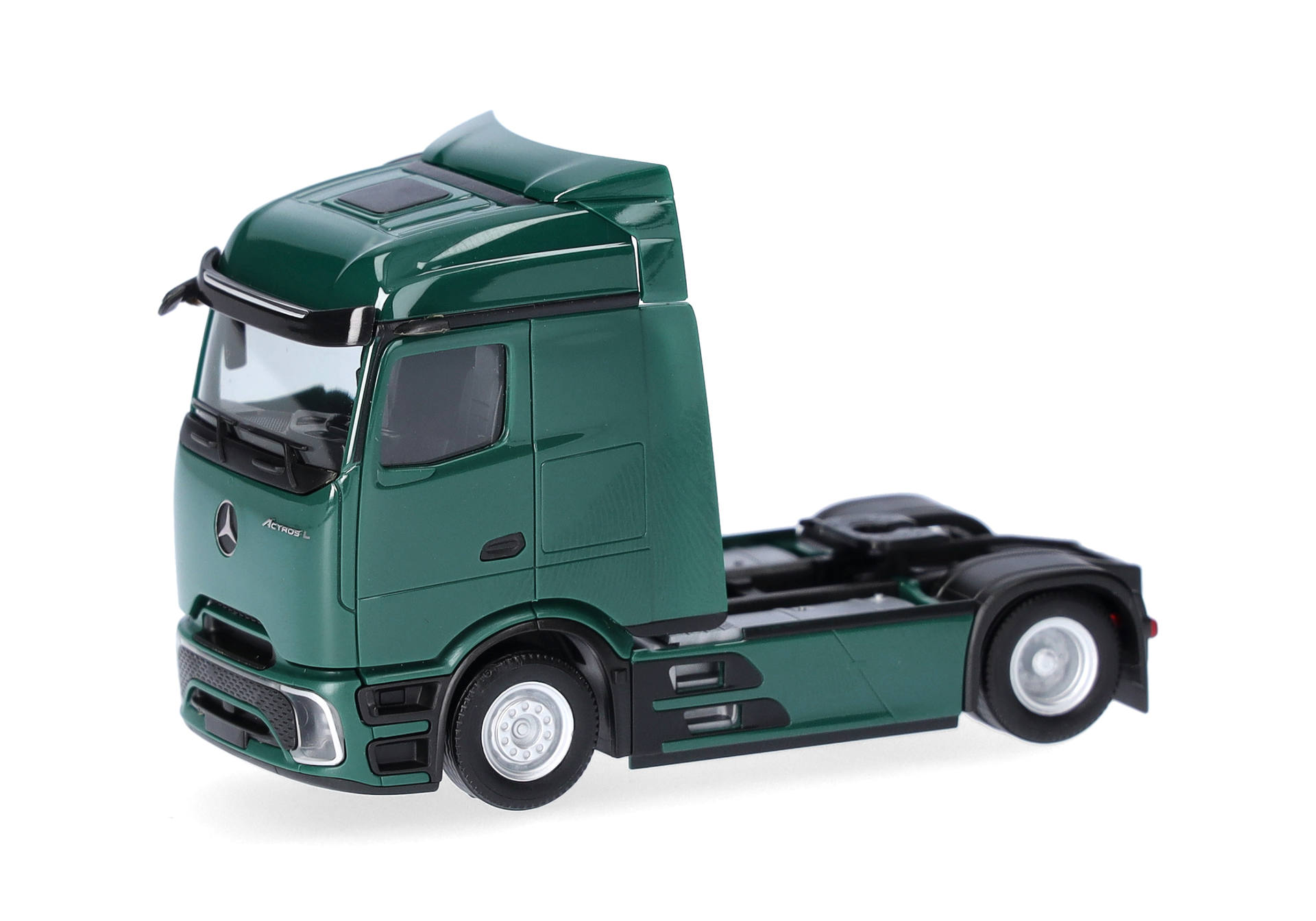 truck, model, tractor, green, toy