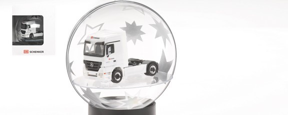 Mercedes-Benz Actros LH '08 (1860 V8) 2A special box with a presentation ball