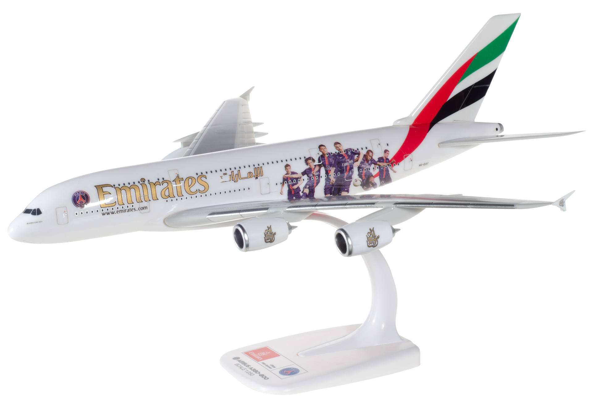 Emirates Airbus A380 "Paris St. Germain"