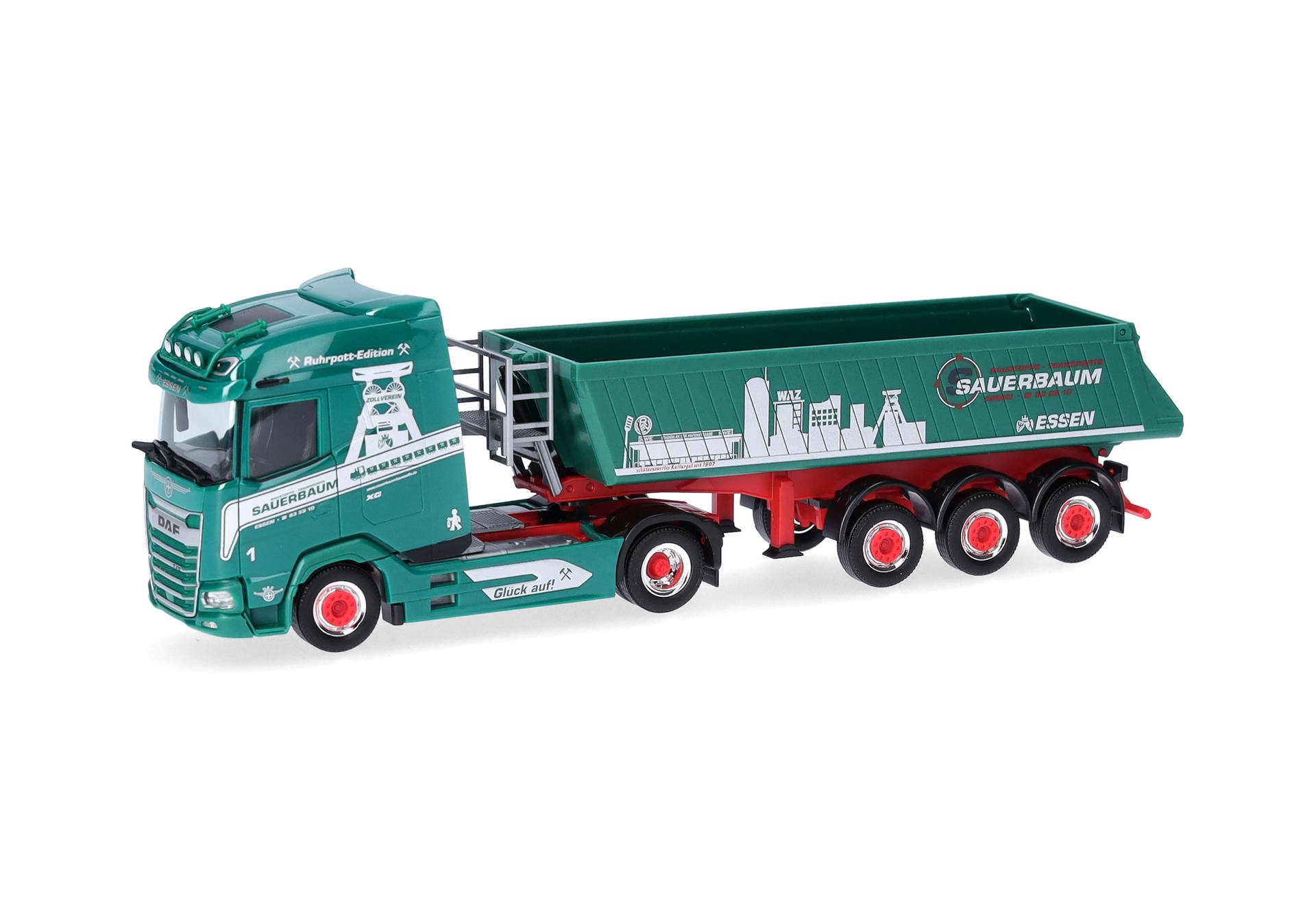 DAF XG dumper semitrailer truck "Sauerbaum"