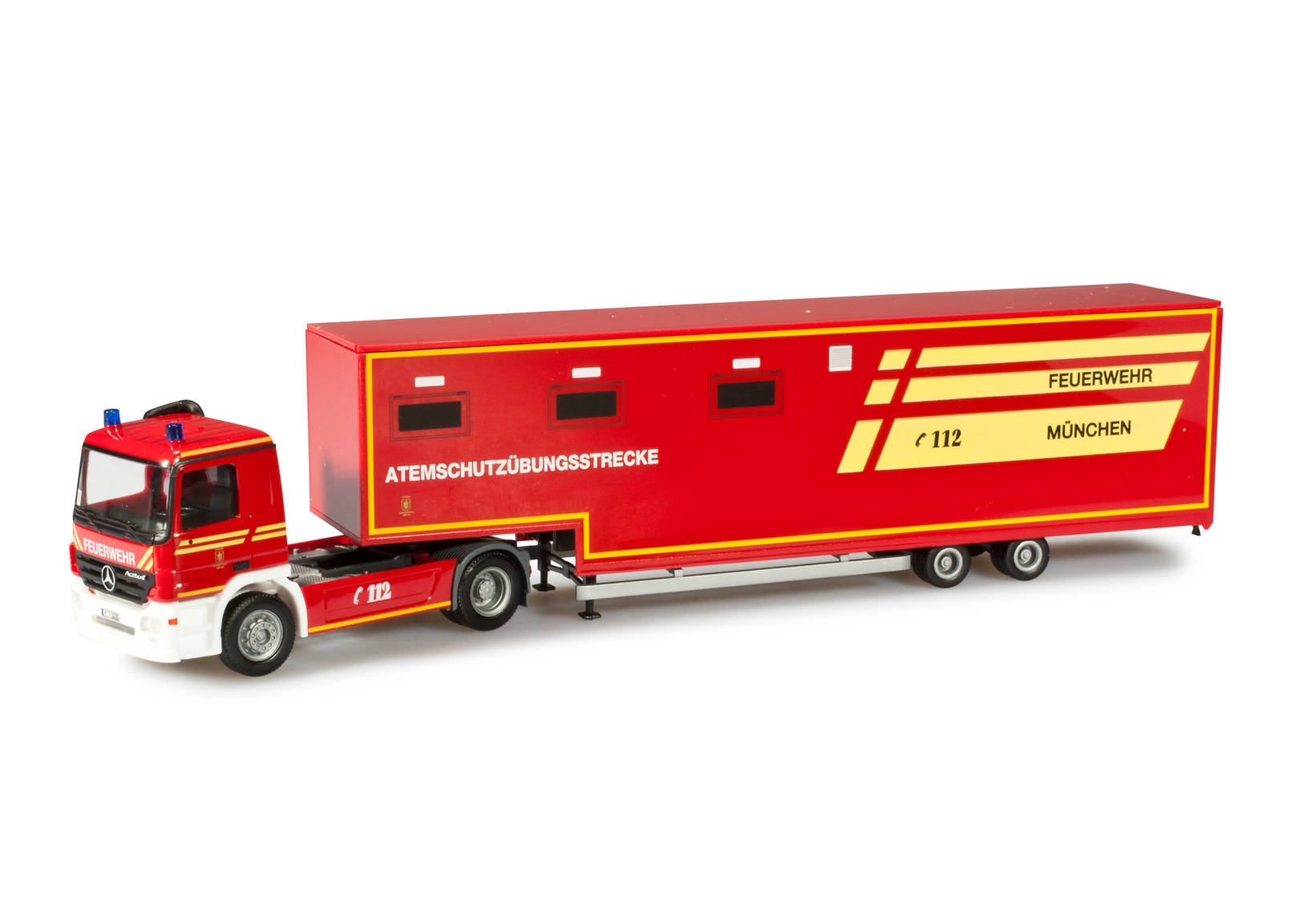Mercedes-Benz Actros M jumbo box semitrailer "Munich fire department"