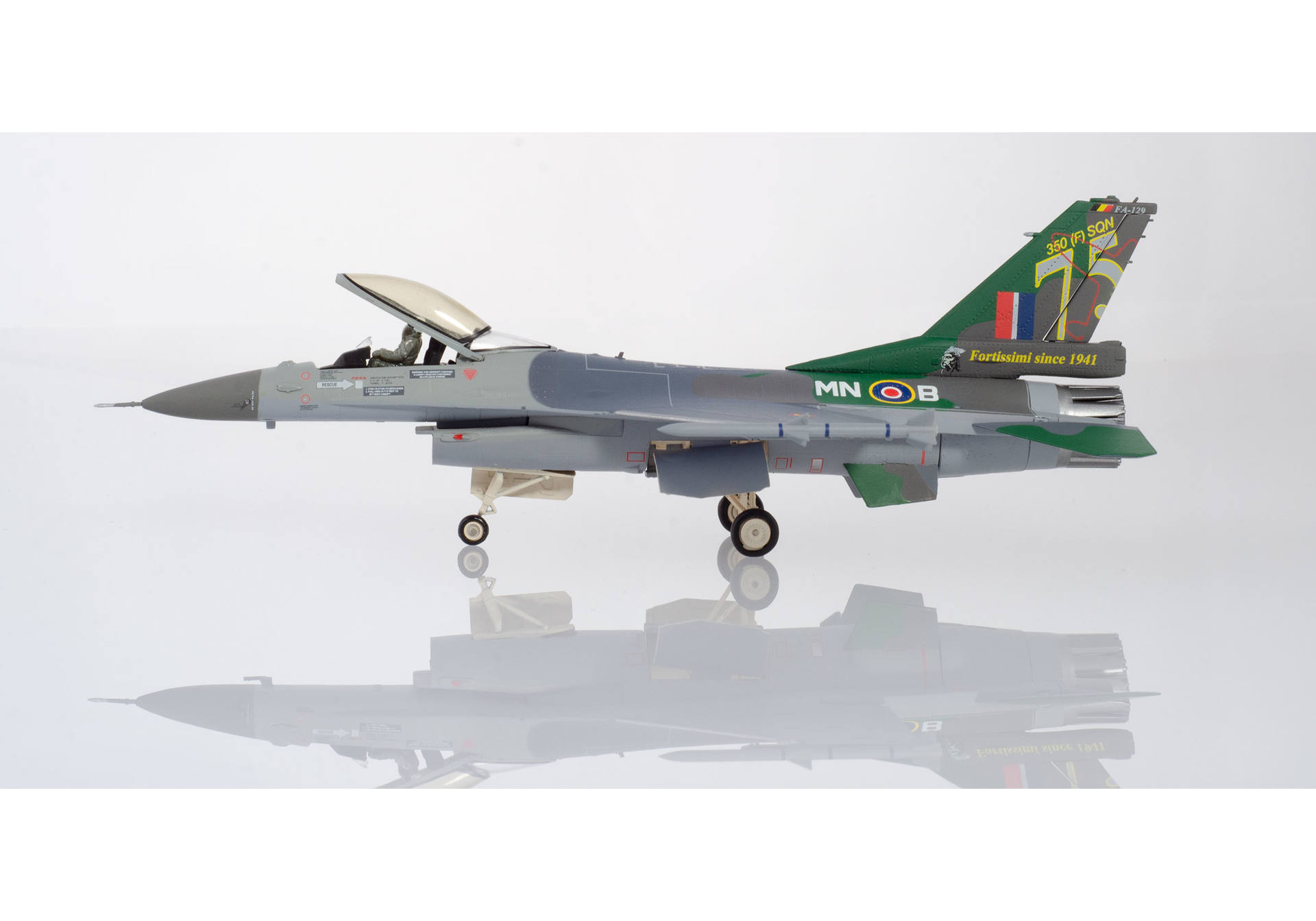 Royal Belgian Air Force Lockheed Martin F-16A - 350 Squadron “Ambiorix”, Florennes AB "75 Years"