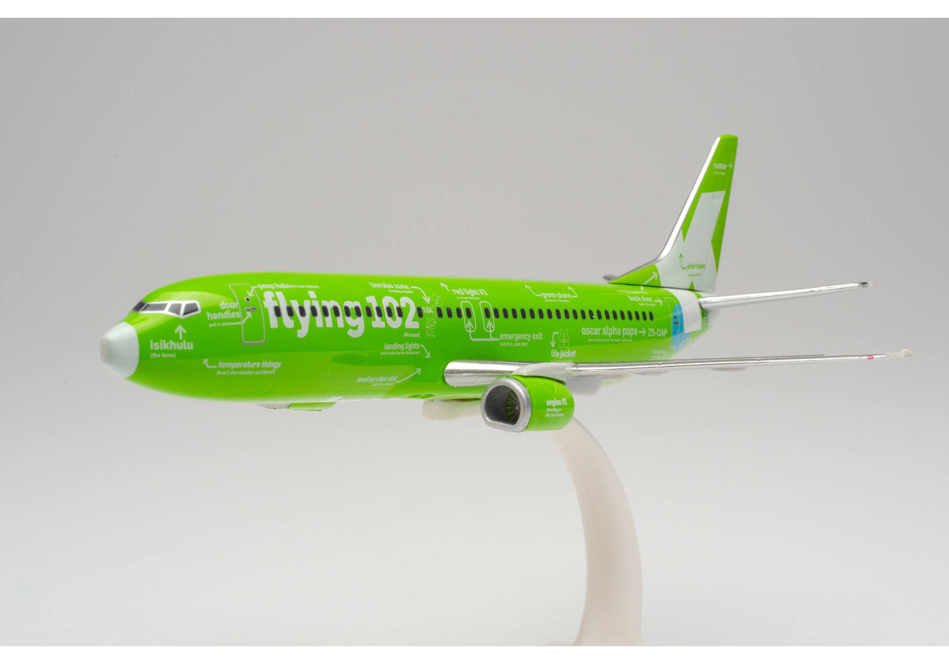 Kulula Boeing 737-400 – ZS-OAP „Flying 102“