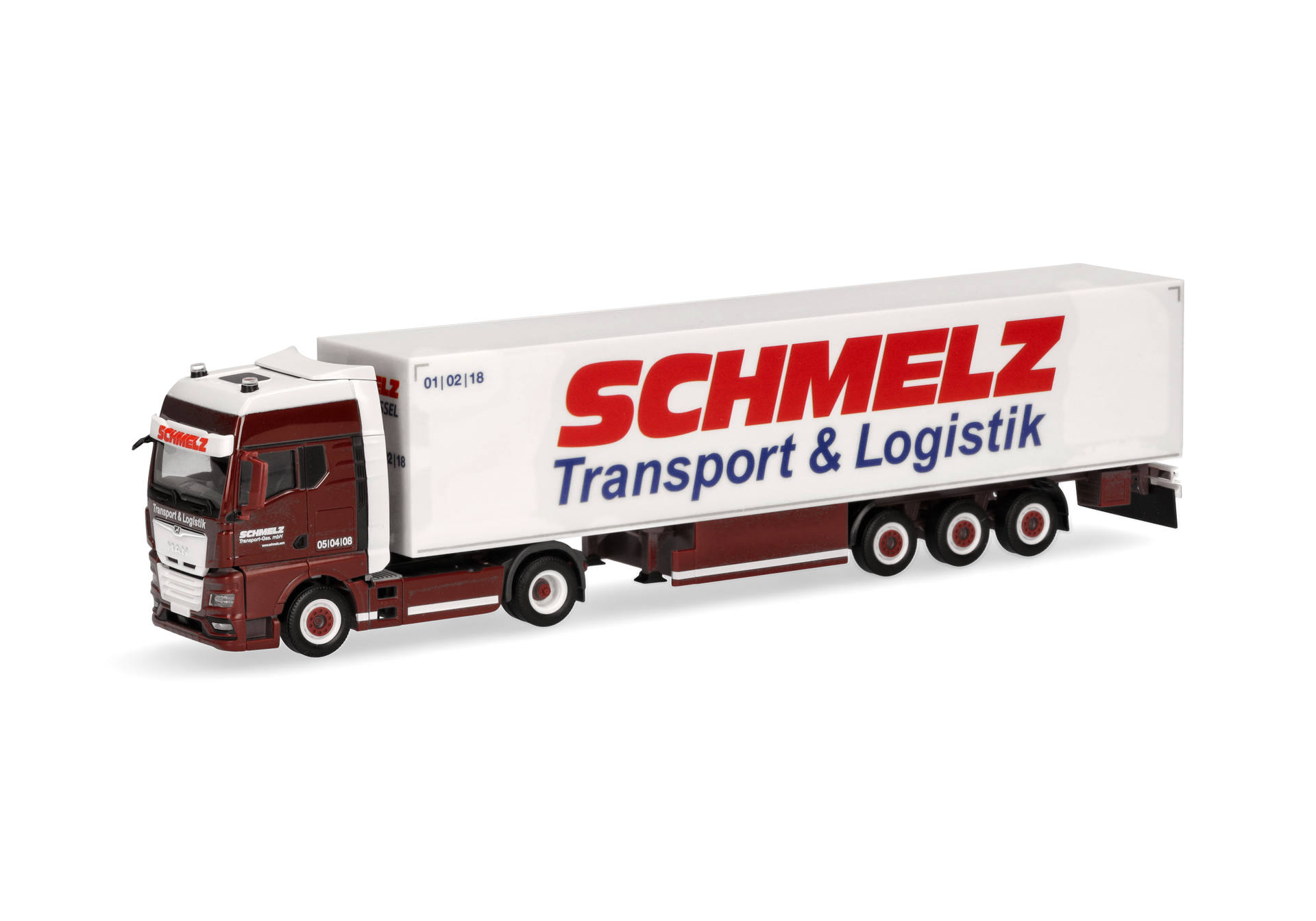 MAN TGX GX Koffer-Sattelzug "Schmelz Kassel" (Hessen/Kassel)