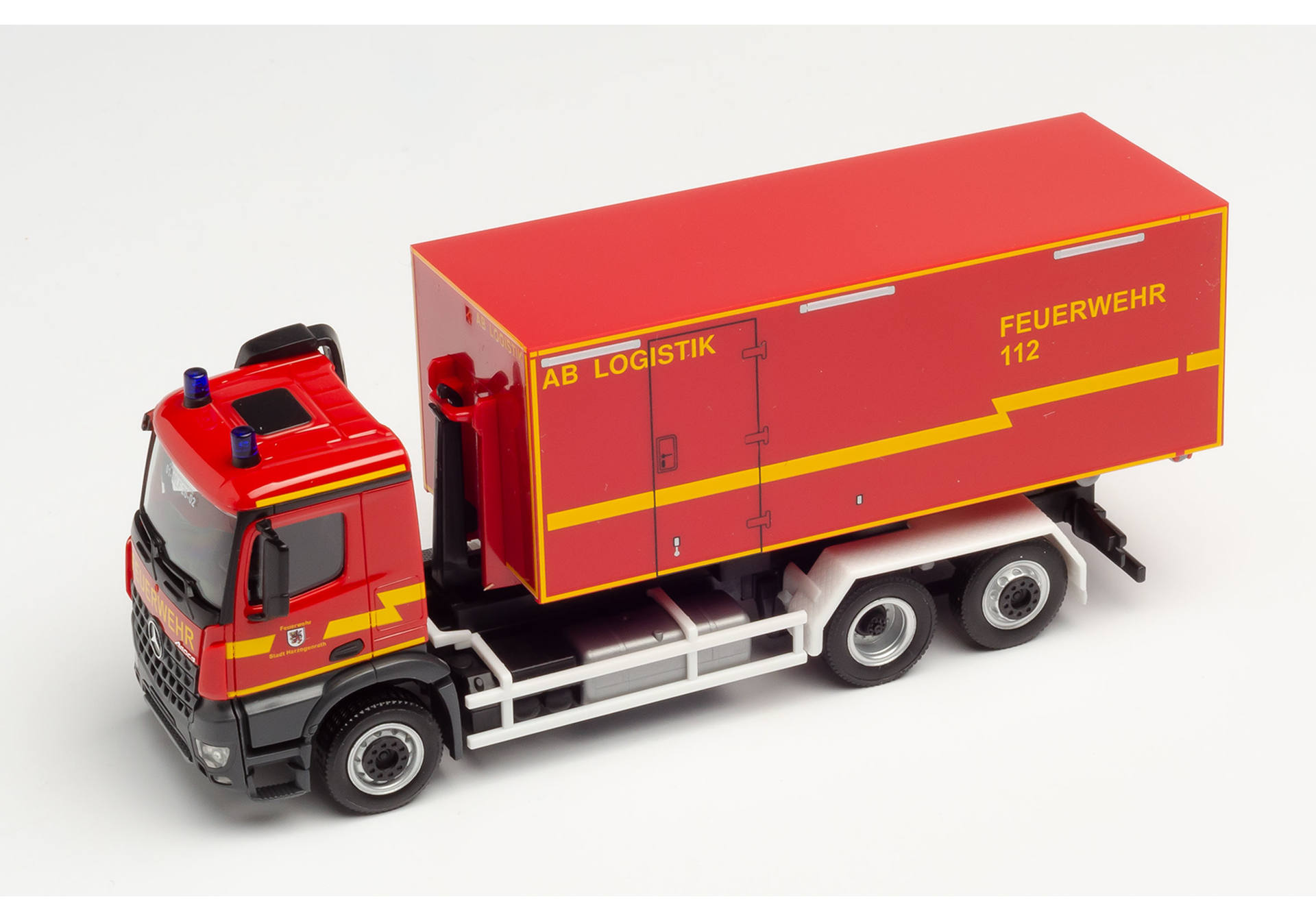 Mercedes-Benz Arocs swap body truck “Fire department Herzogenrath”