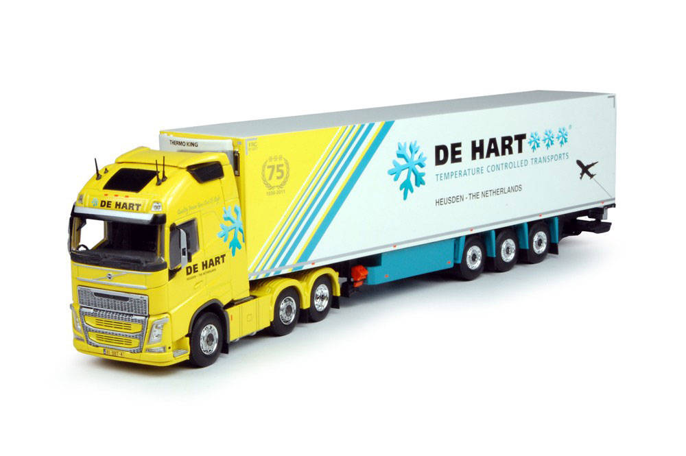 Volvo FH GL XL refrigerated semitrailer "De Hart"