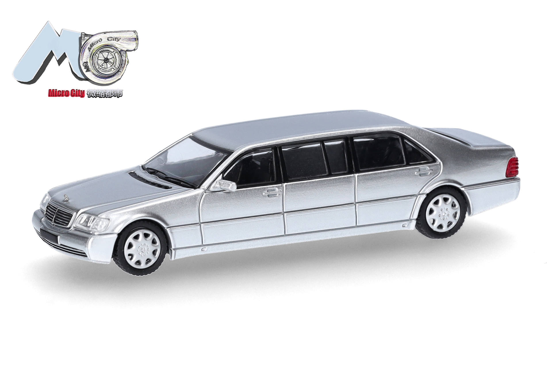 MicroCity: Mercedes-Benz S600 Pullmann, silver