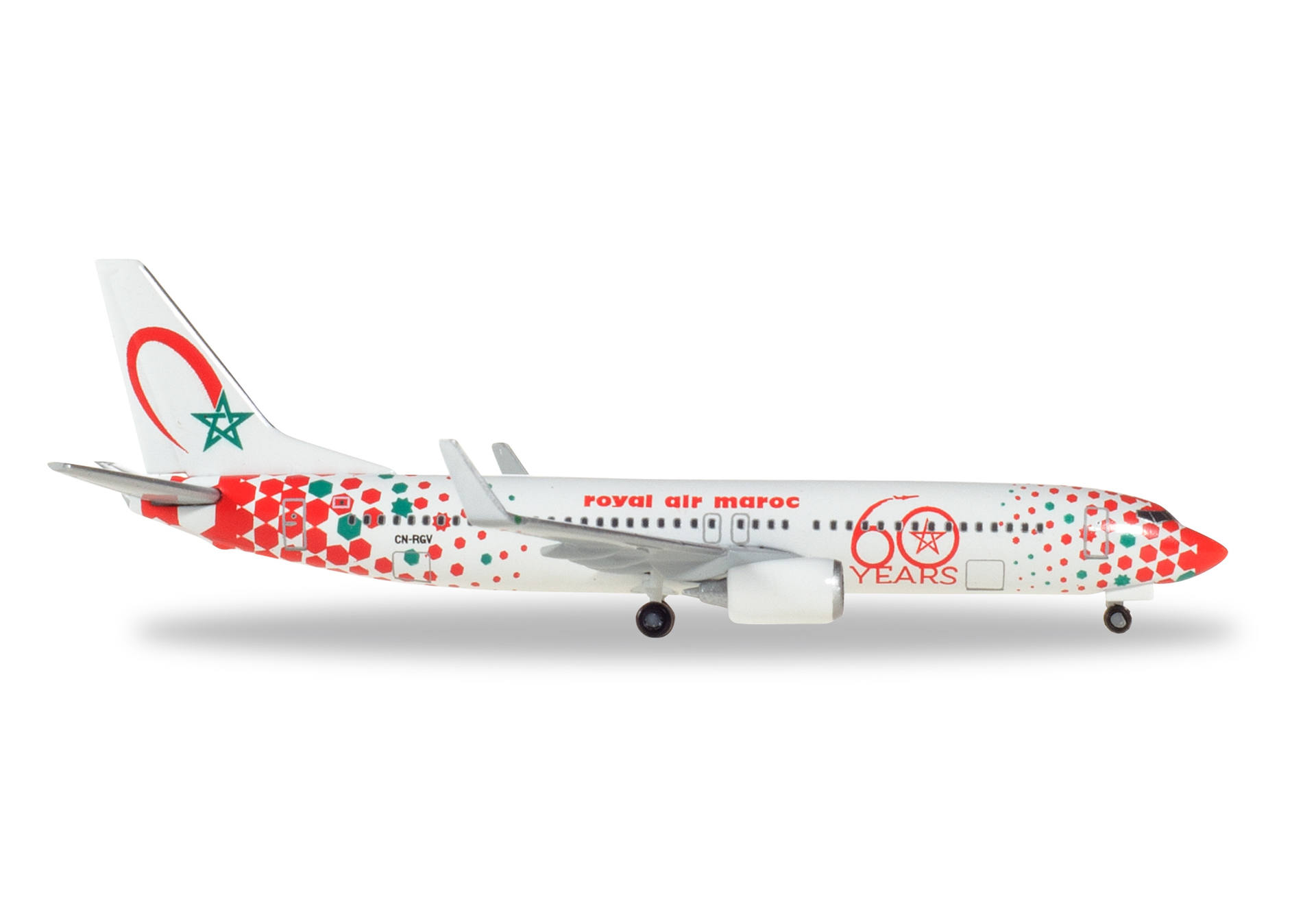 Royal Air Maroc Boeing 737-800 "60th anniversary" - CN-RGV
