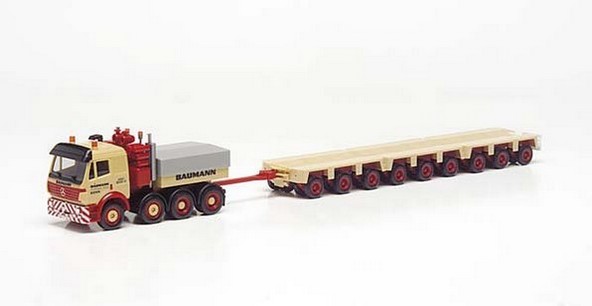 Mercedes-Benz SK '94 heavy loading machine deep charging trailer train 4a/9a