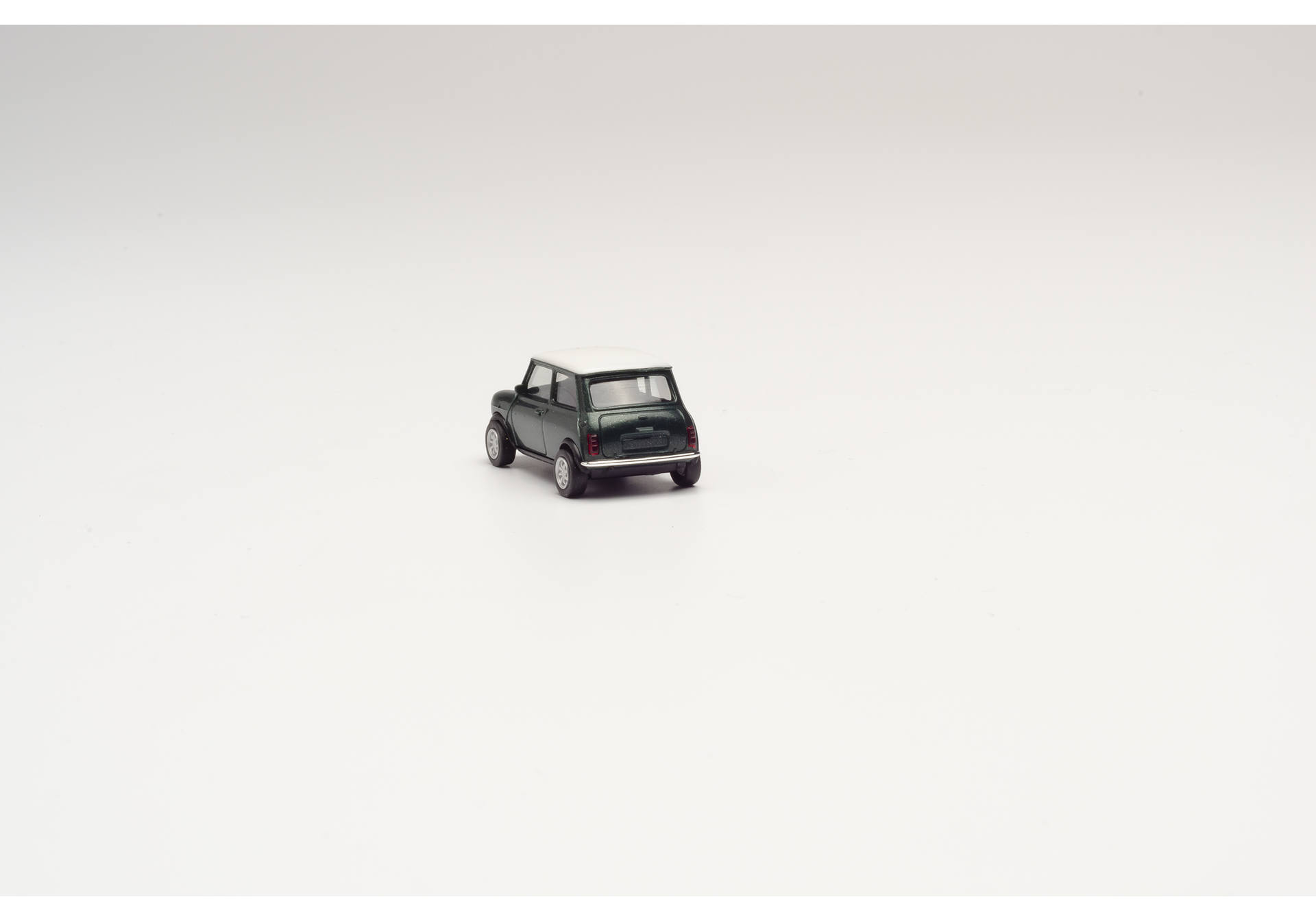 Mini Cooper with additional headlights