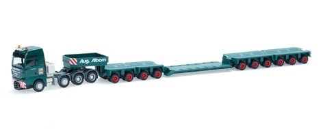 Man TGX XXL deep charging saddle train