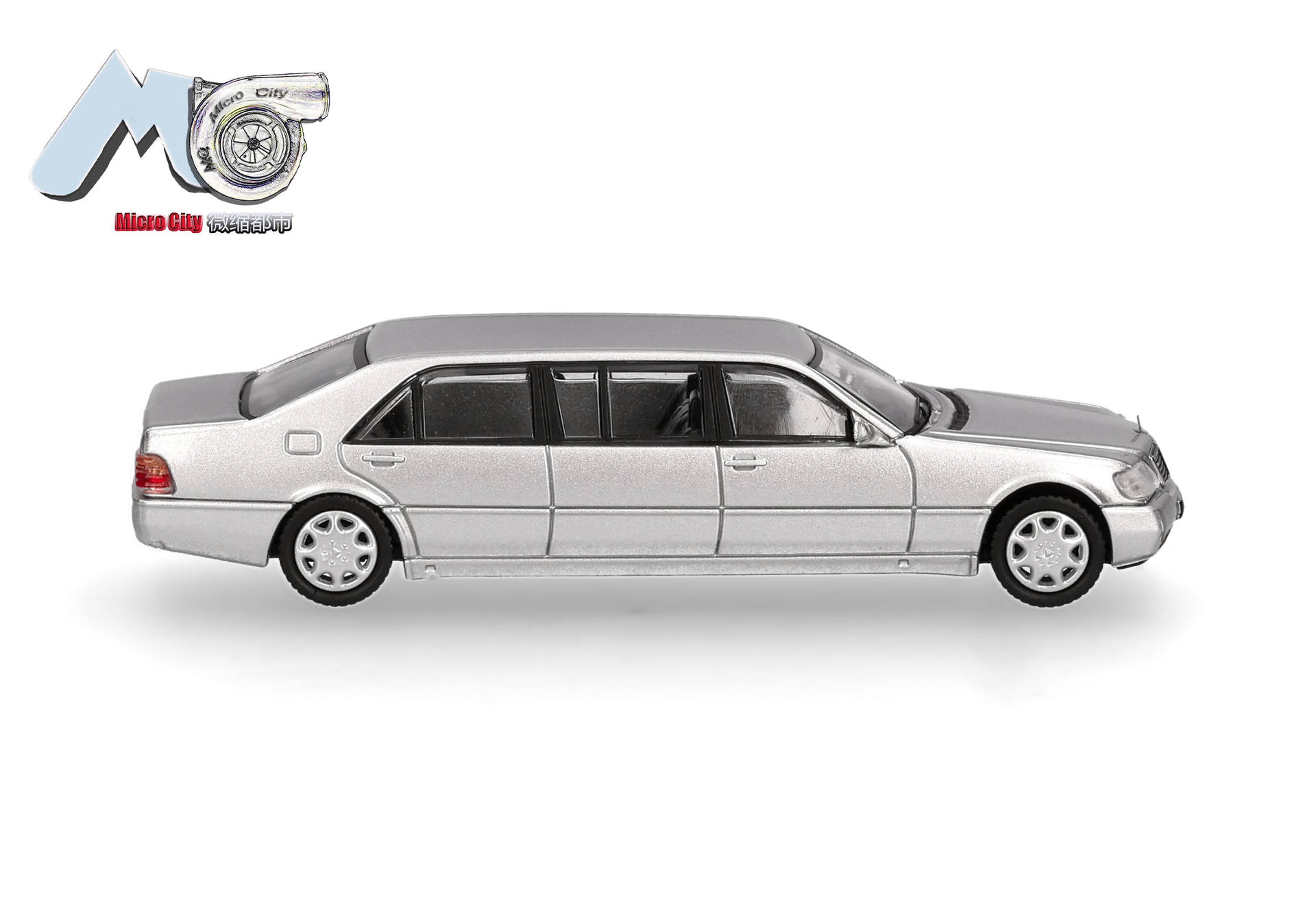 MicroCity: Mercedes-Benz S600 Pullman, silver