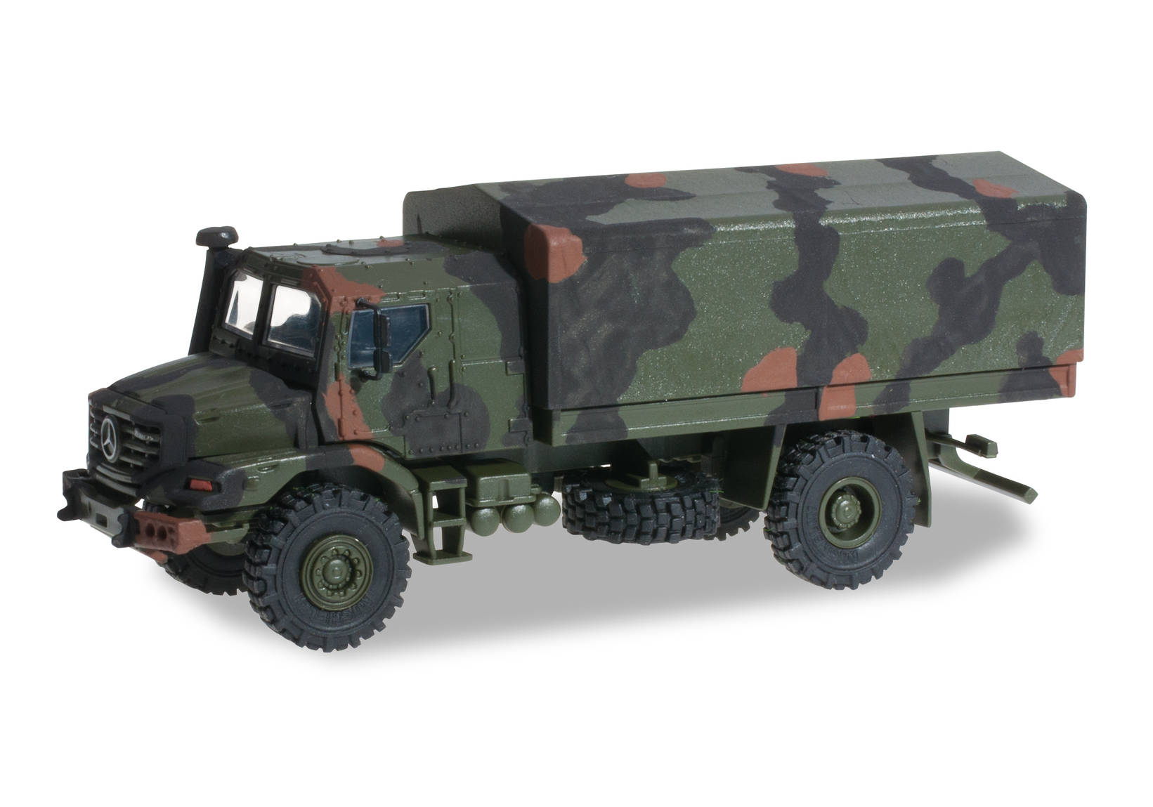 Mercedes-Benz Zetros armoured 4x4 camouflage markings