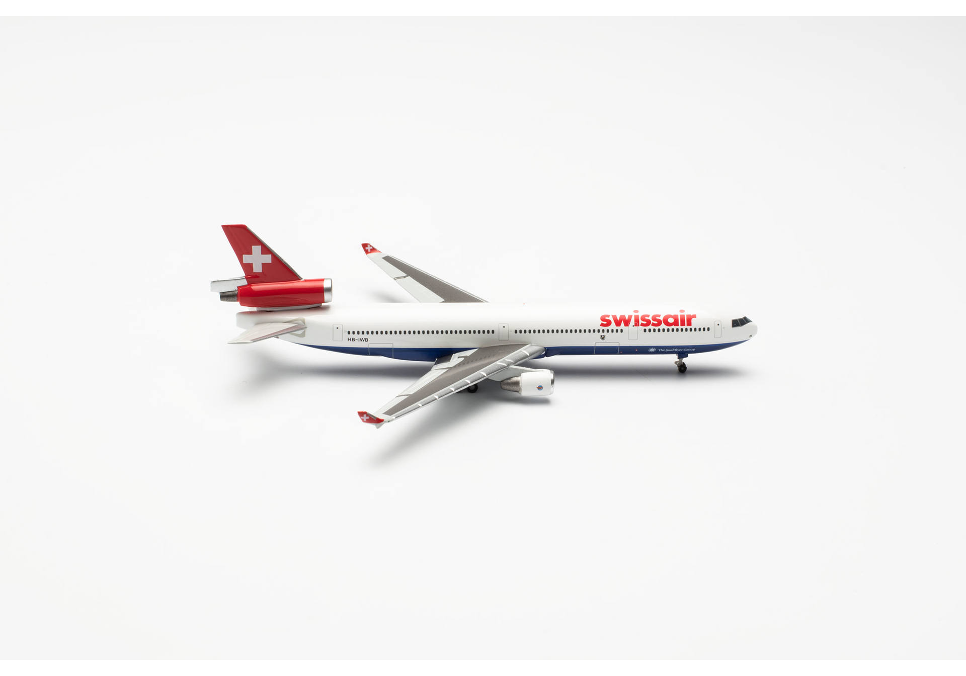 Swissair McDonnell Douglas MD-11 "Qualiflyer" – HB-IWB "Graubünden"