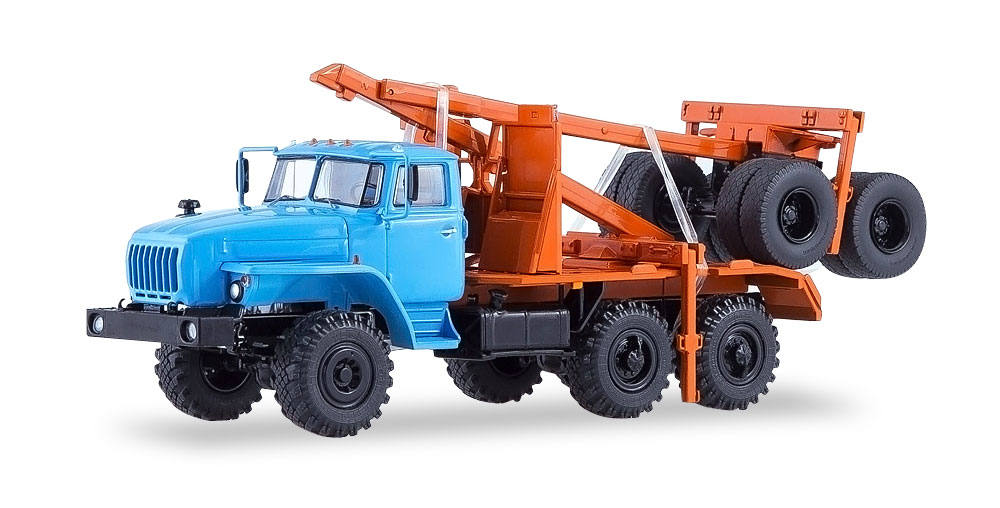 SSM: URAL-43204-41 timber truck