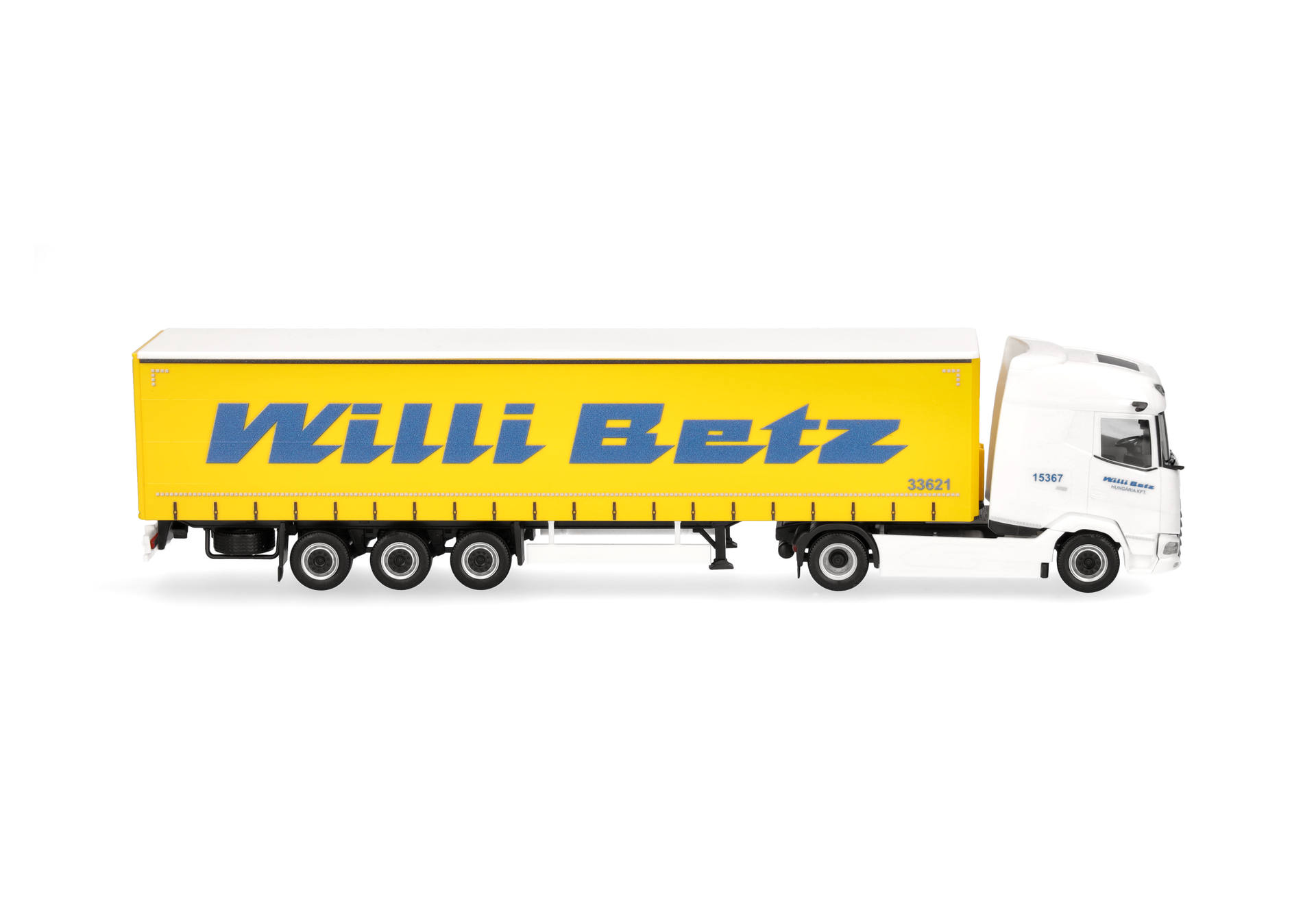 DAF XG facelift Gardinenplanen-Sattelzug "Willi Betz" (Baden-Württemberg/Reutlingen)