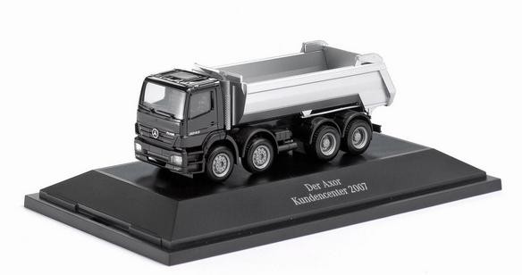 Mercedes-Benz Axor Rundmuldenkipper truck special box