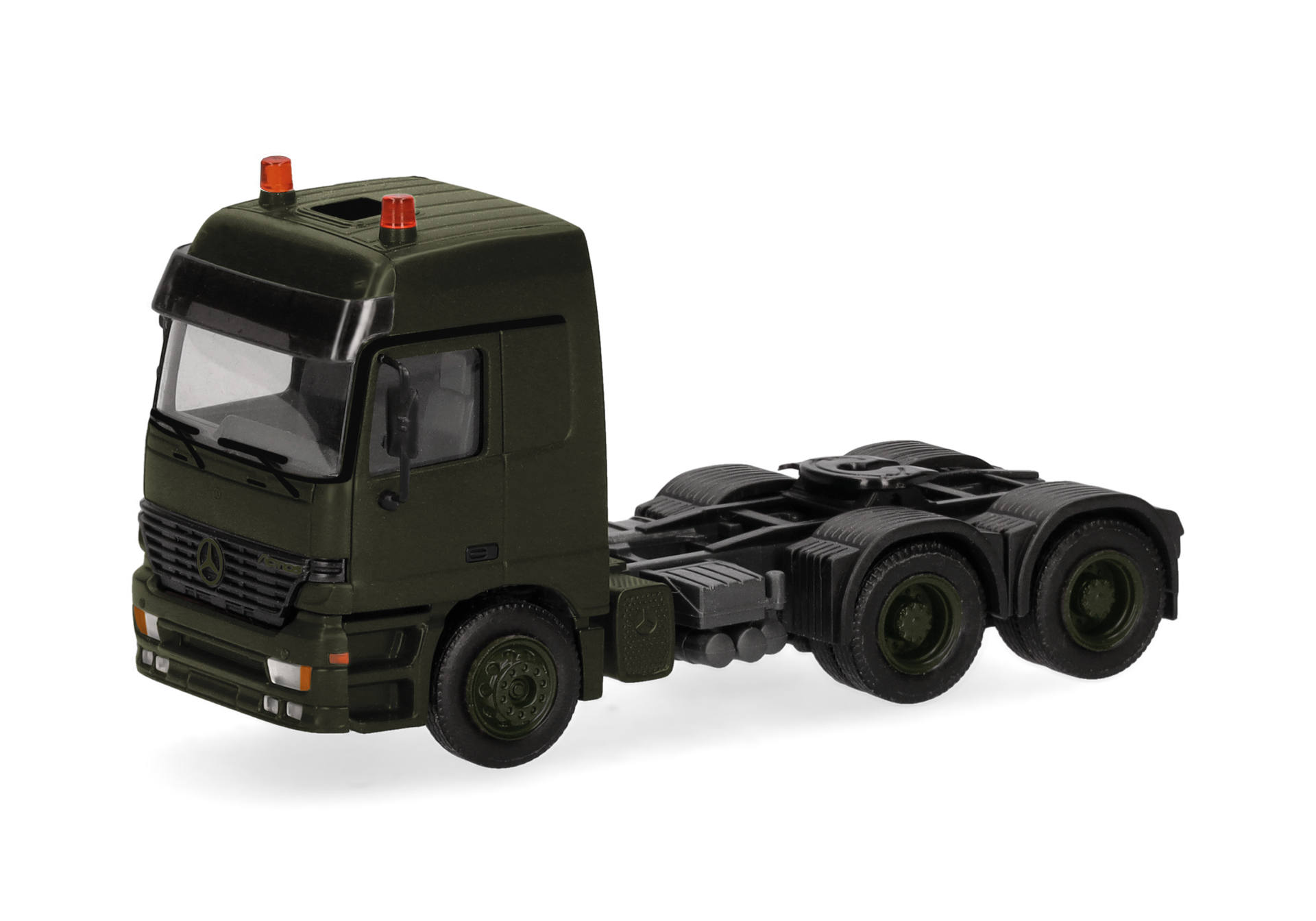 Mercedes-Benz Actros L (96) MP1 Zugmaschine 3achs (6x4), olivgrün (Belgien)