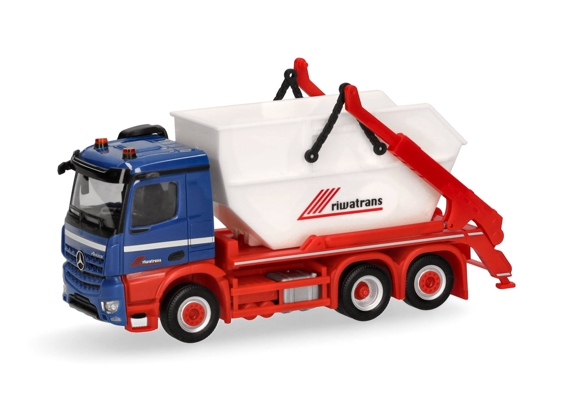 Mercedes-Benz Arocs 18 skip loader AK16 "Riwatrans"