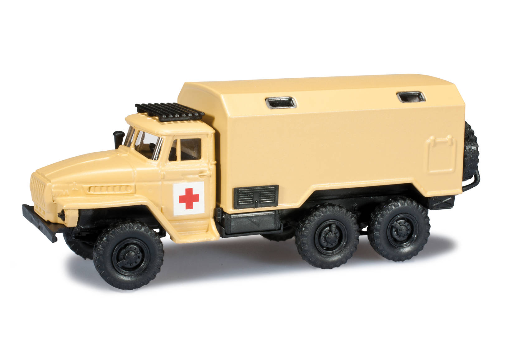 Ural Koffer-LKW"Rotes Kreuz, Sowjet-Armee in Afghanistan"
