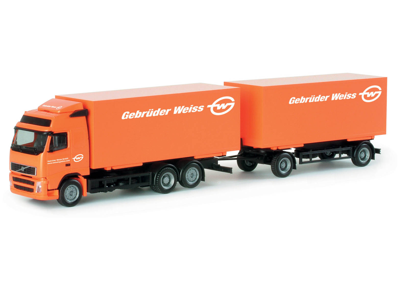 Volvo FH GL interchargable box trailer "Gebr. Weiss" (A)