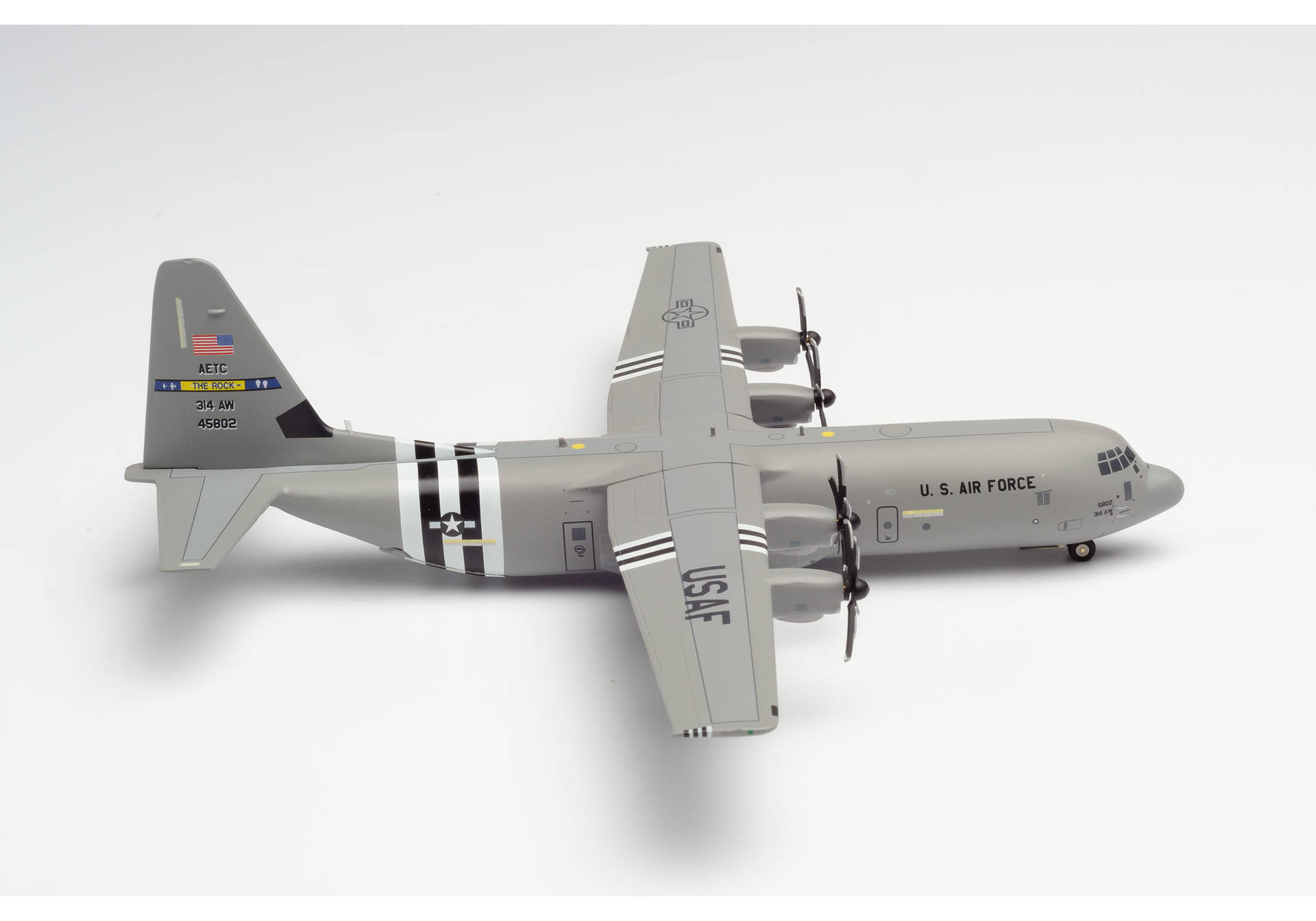 U.S. Air Force C-130J-30 Super Hercules - 62nd Airlift Squadron, Little Rock - D-Day Heritage Flight