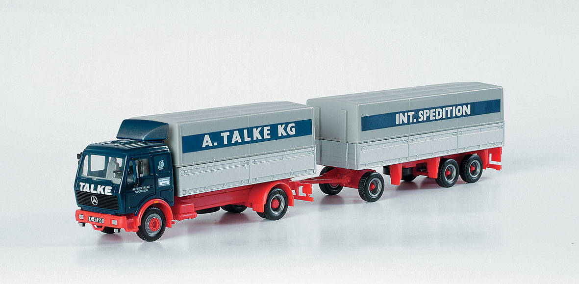 Mercedes-Benz NG canvas cover trailer "Talke"