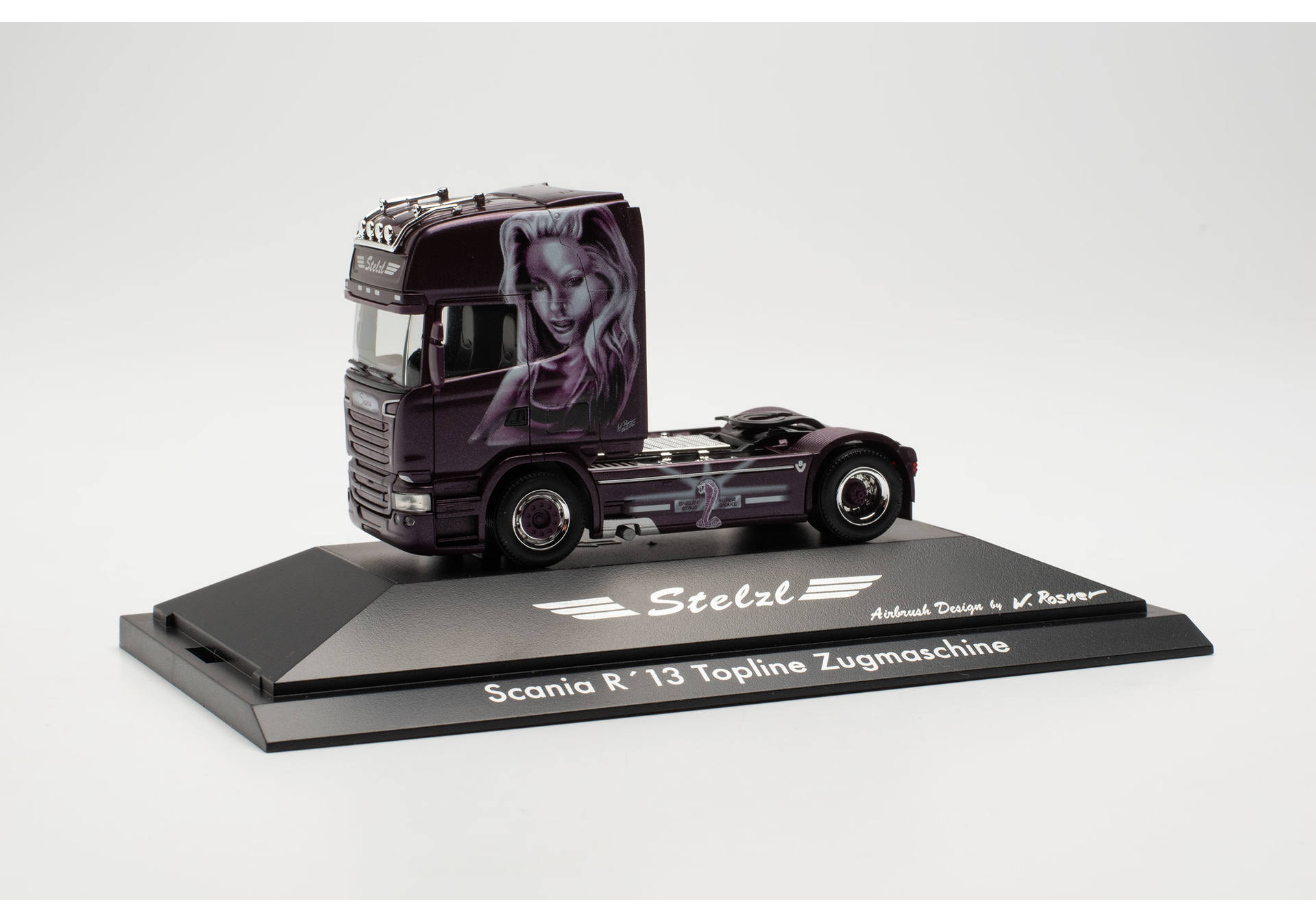 Scania R 13 TL tractor Stelzl / Eleanor