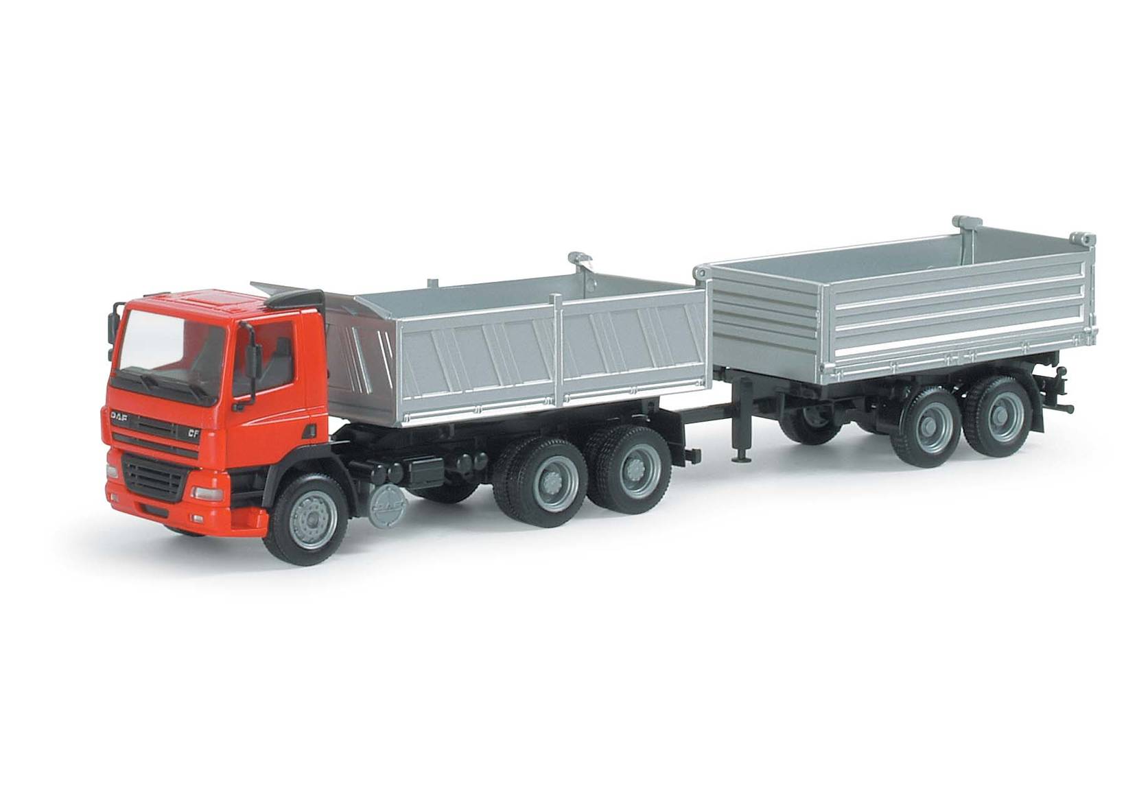 DAF CF axle dump trailer