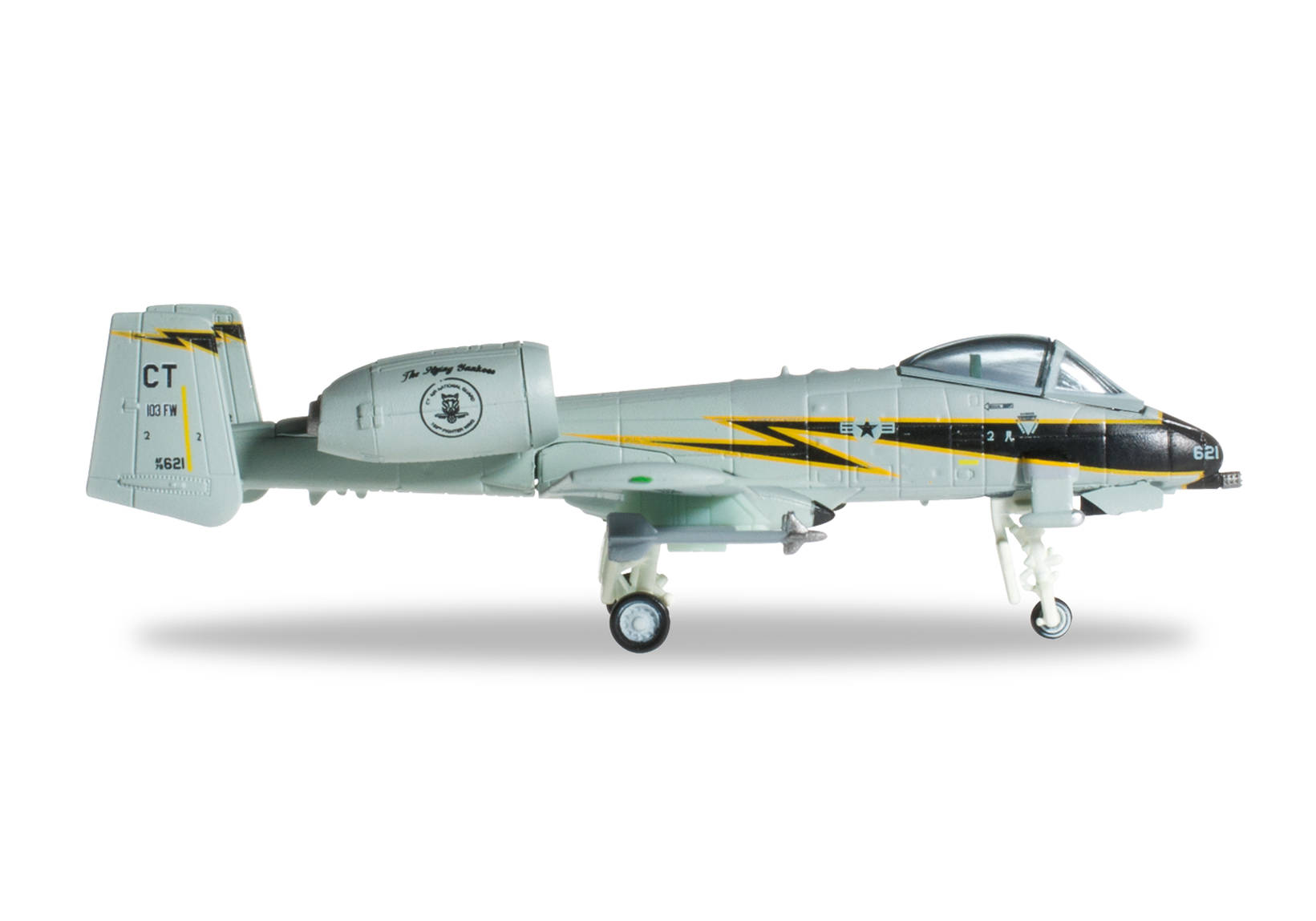USAF Fairchild A-10A Thunderbolt II - 118th Fighter Squadron, Connecticut ANG "Black Lightning"