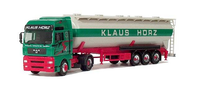MAN TGA XXL Feldbinder Silo-Sattelzug "Klaus Hörz"