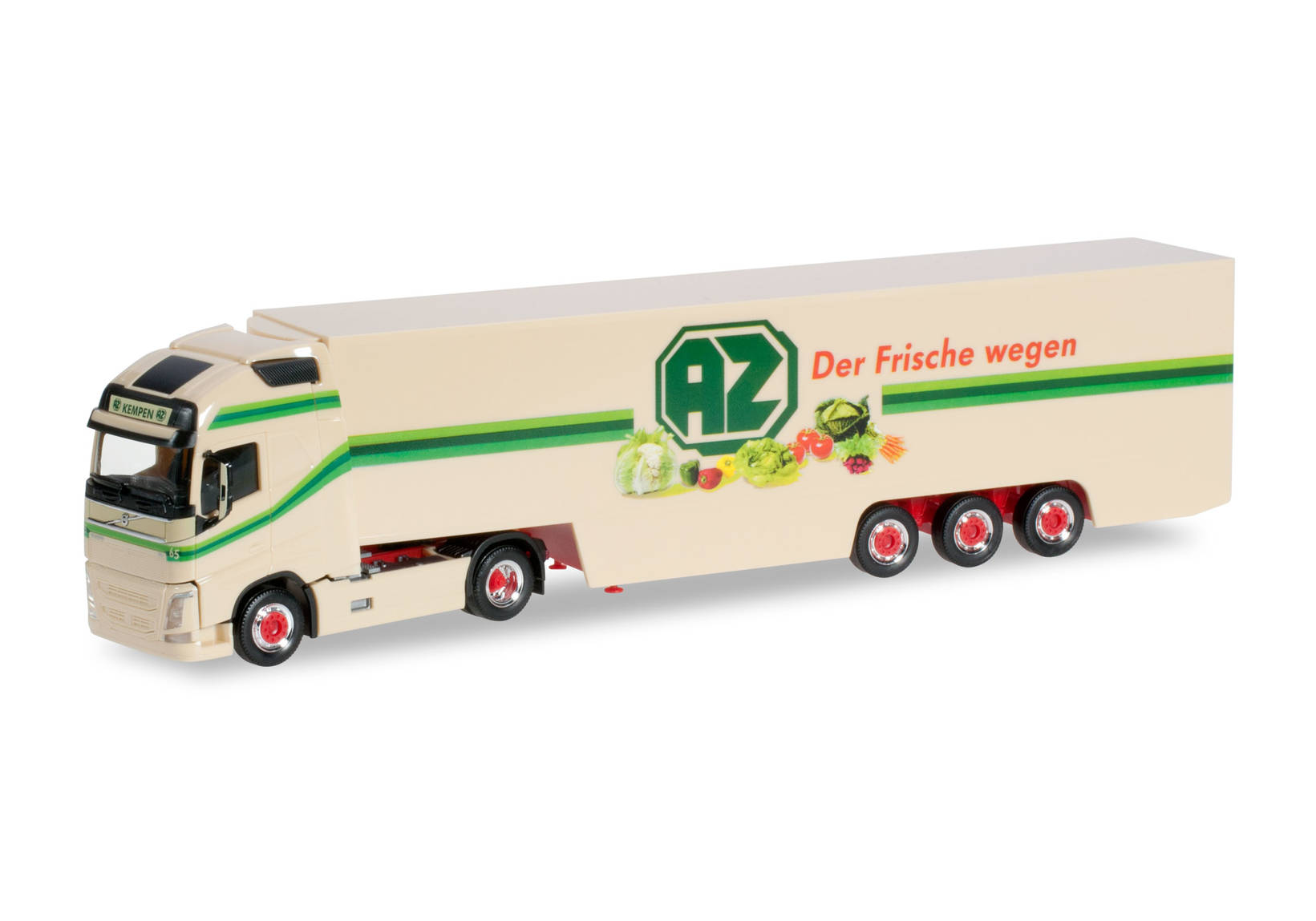 Volvo FH Gl. XL Kühlkoffer-Sattelzug "AZ Kempen"