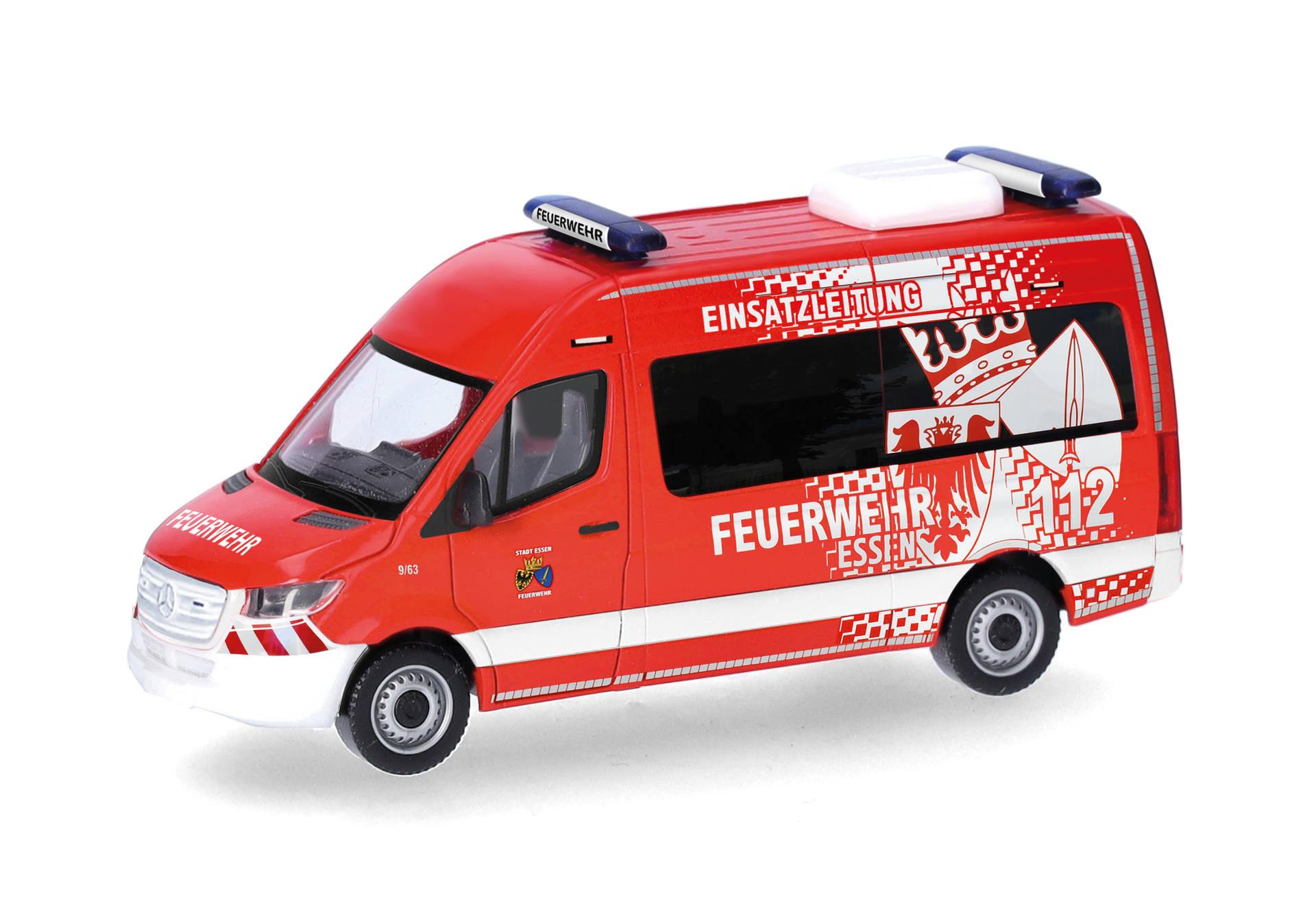 Mercedes-Benz Sprinter '18 bus high roof "Fire brigade Essen"