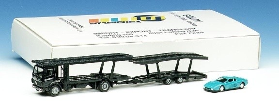 Mercedes-Benz/Ferrari MB SK '88 car transporter hanger train Testarossa