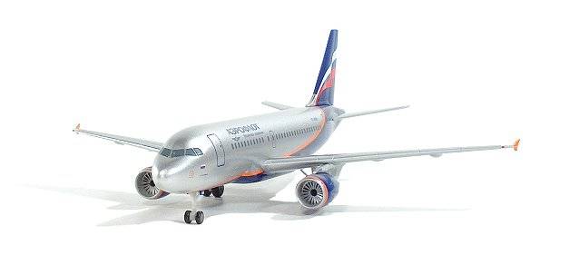 Aeroflot Airbus A319 (with base and wheels)