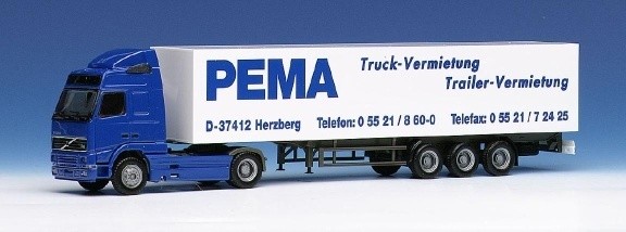 Volvo FH 16 Eurocoffer-Sattelzug 2a/3a