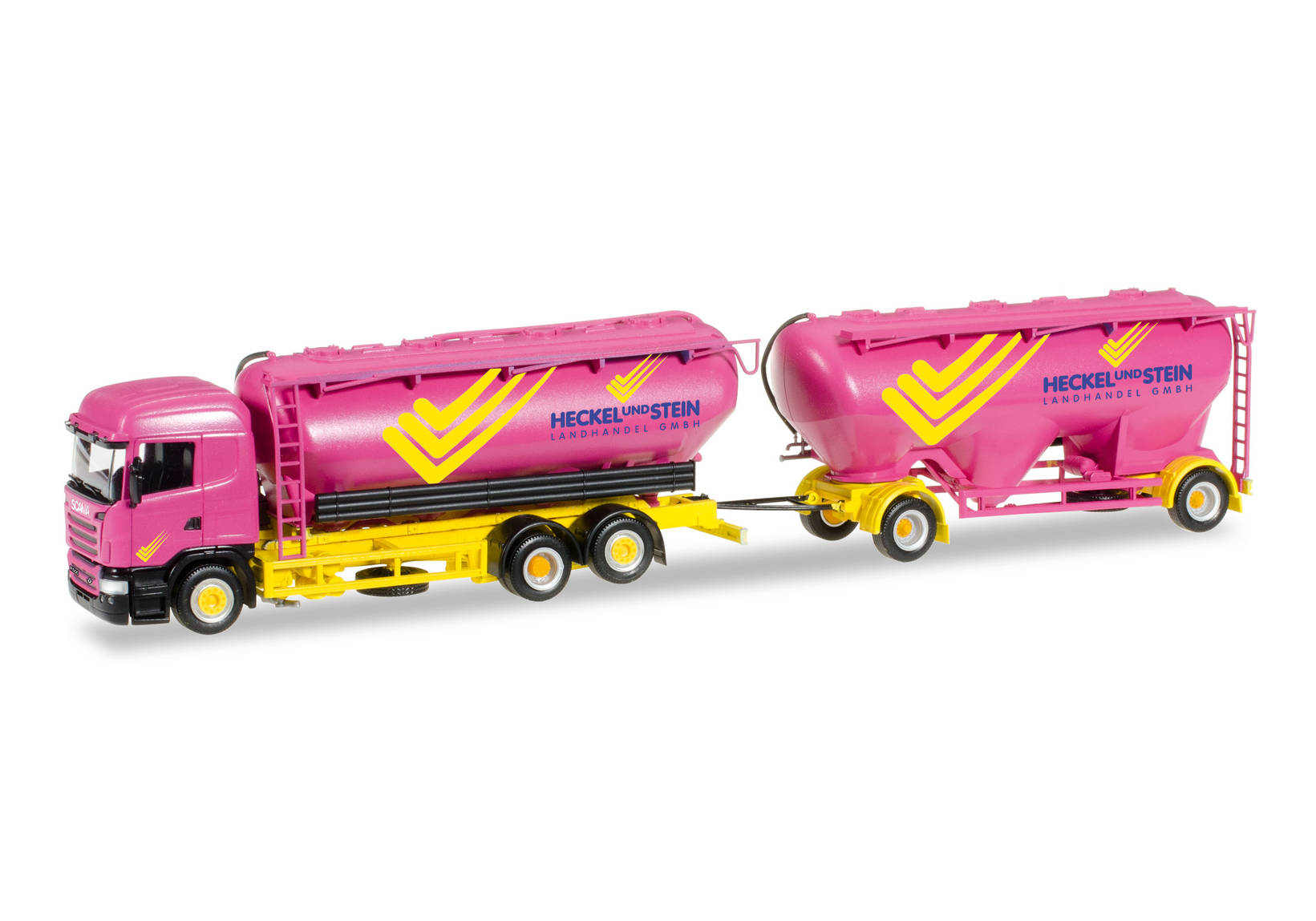 Scania R bulk silo trailer "Heckel & Stein"