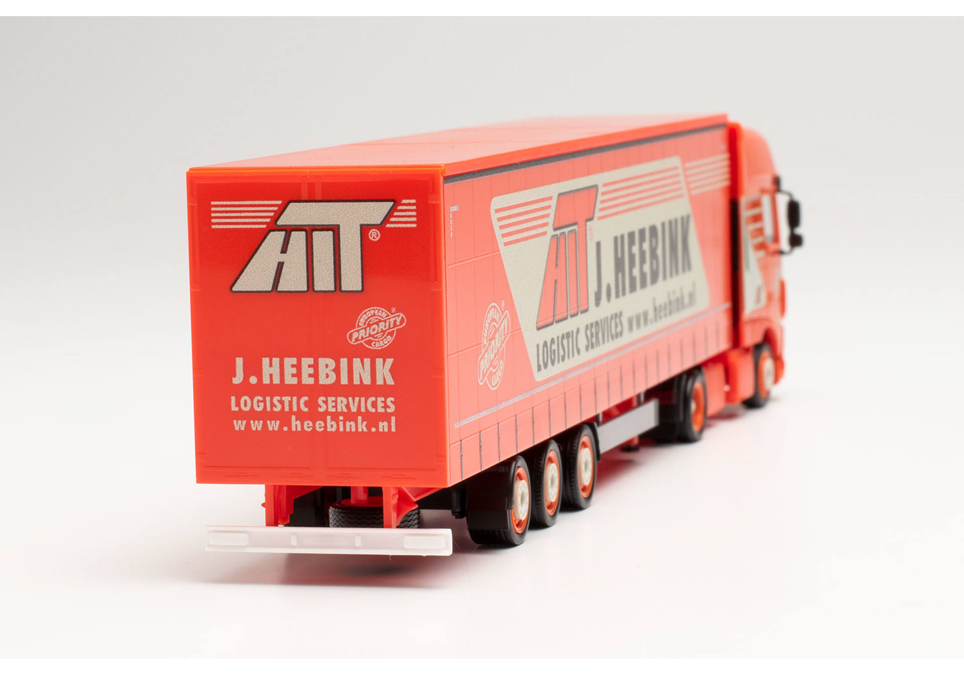 Volvo FH DAF XF SSC lowliner curtainside semitrailer „Heebink“