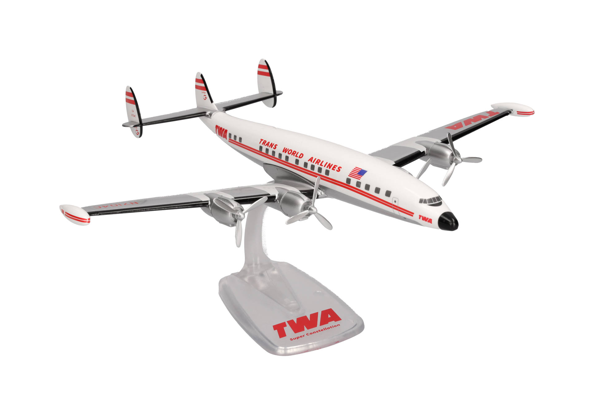 TWA Trans World Airlines Lockheed L-1049G Super Constellation - N7104C