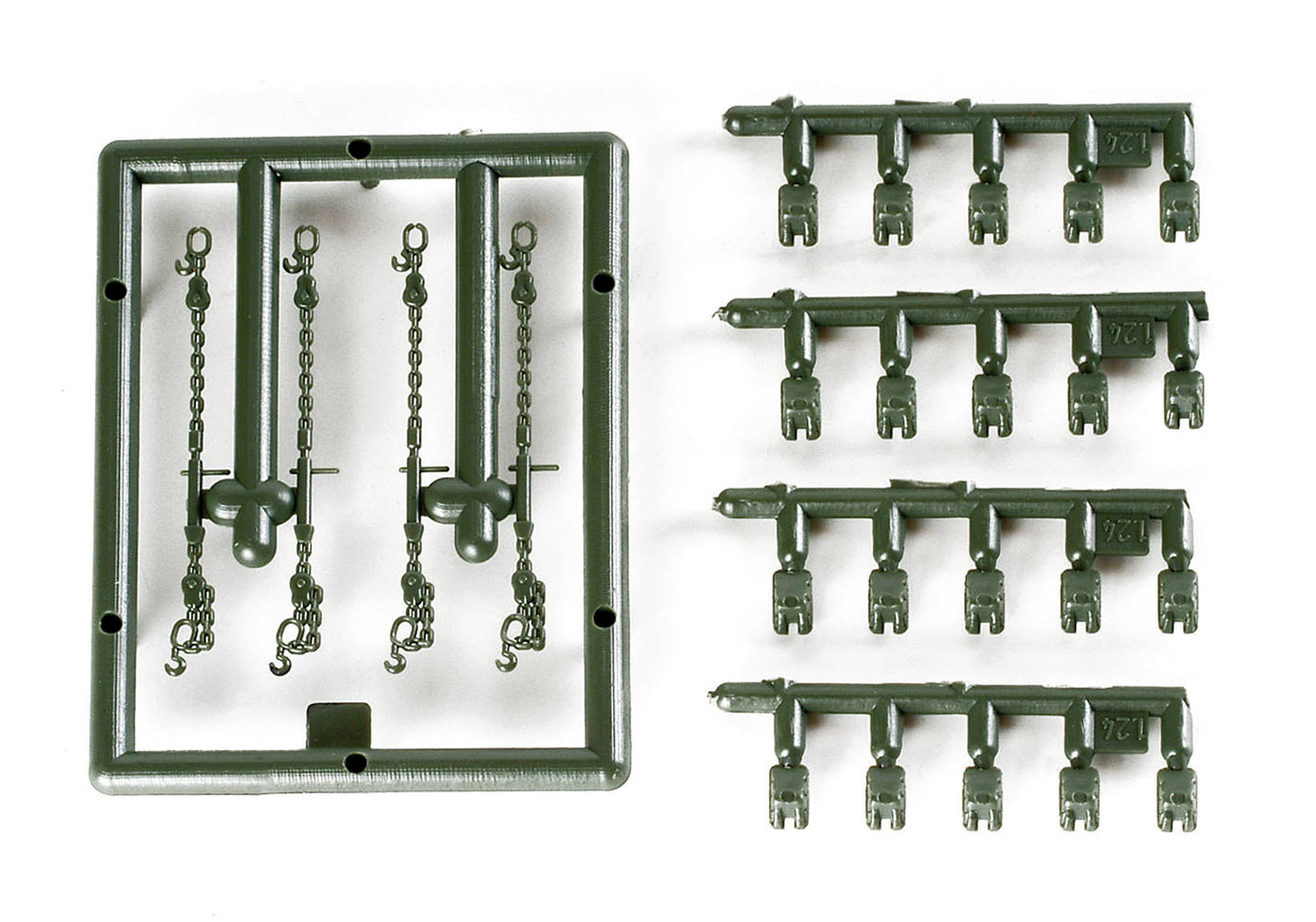 Verladekeile und Zurrketten