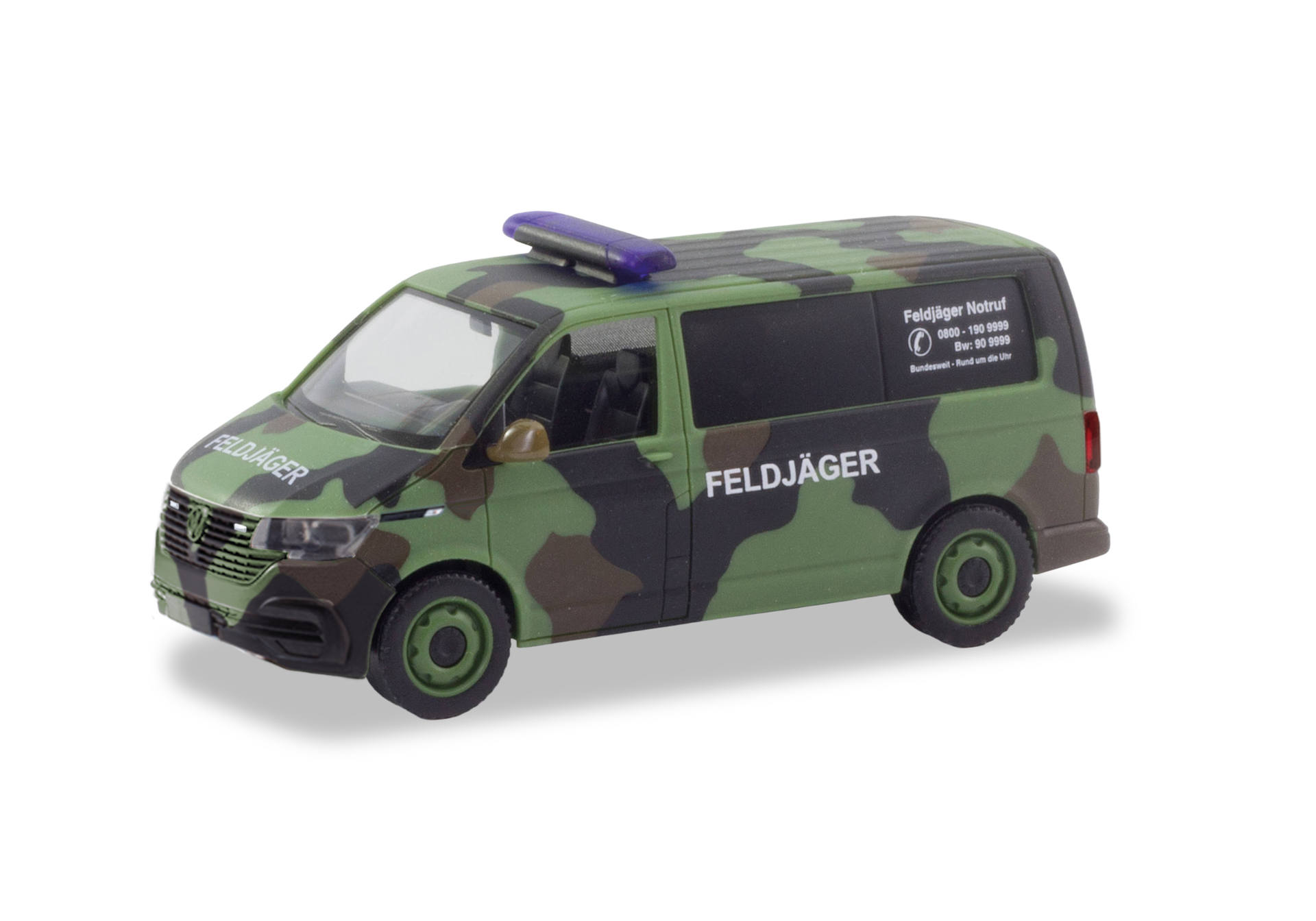 Volkswagen (VW) T 6.1 Bus "Feldjäger", Flecktarn