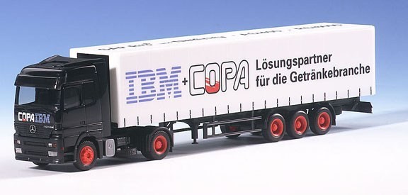Mercedes-Benz Actros LH Curtain Planner Saddle Train 2a/3a