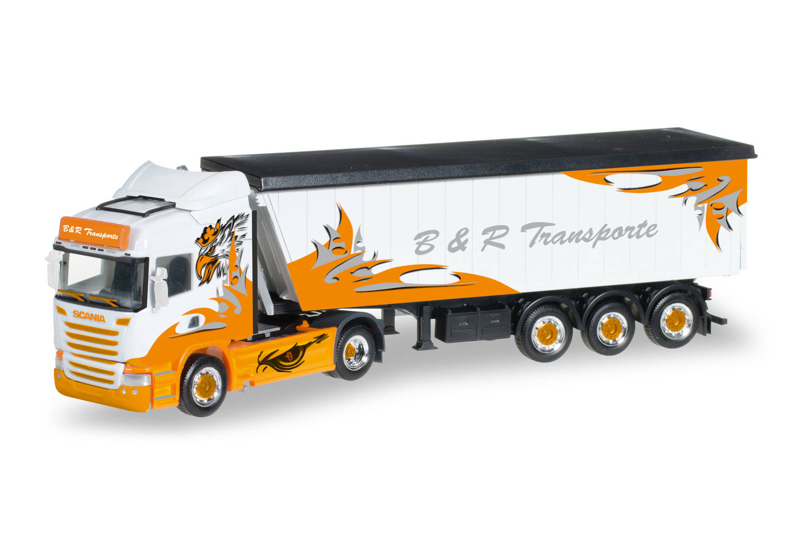 Scania R HL Stöffelliner-Sattelzug "B&R Transporte / Arrow Hunter"